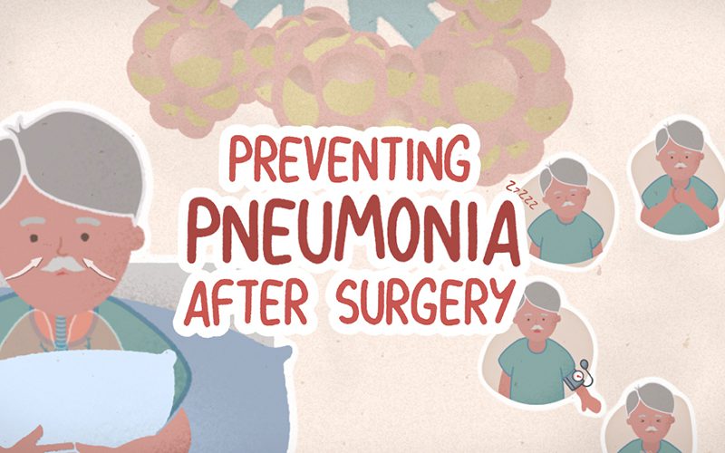 Patient Learning: Preventing pneumonia after surgery