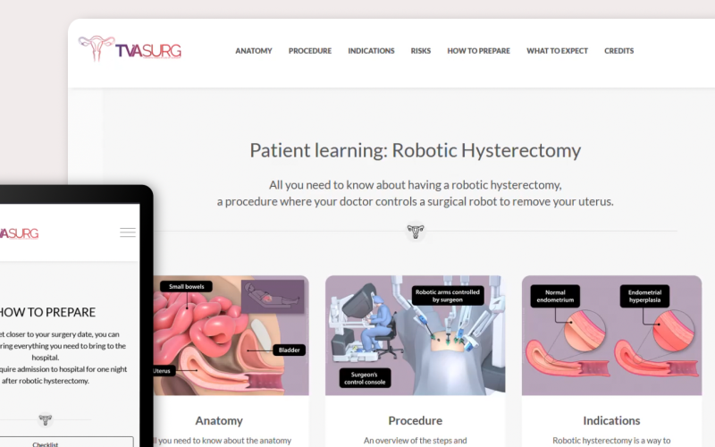 Patient Learning: Robotic Hysterectomy